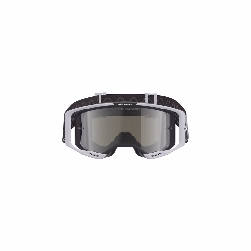 Alpinestars Vision 8 Lahnd Goggle Iron Camo - Mirror Silver Lens
