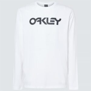Oakley Mark II 2.0 Long Sleeve Tee White/Black - Image 2