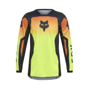 Fox  180 Shield Motocross Jersey Youth Fluro Yellow - Image 1