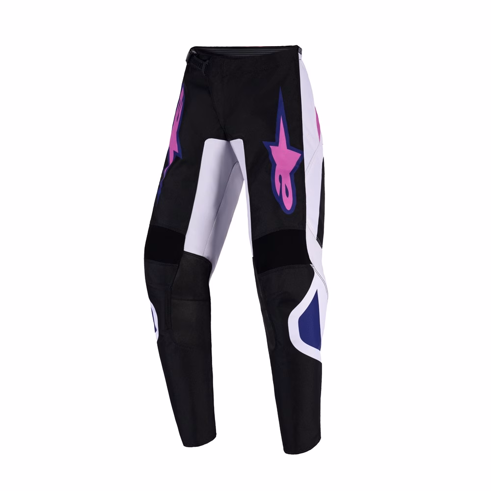 Alpinestars Fluid Grid Motocross Pants Youth Black/Light Gray/Purple