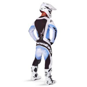 Alpinestars Techstar Melt Motocross Jersey Black/Blue - Image 5