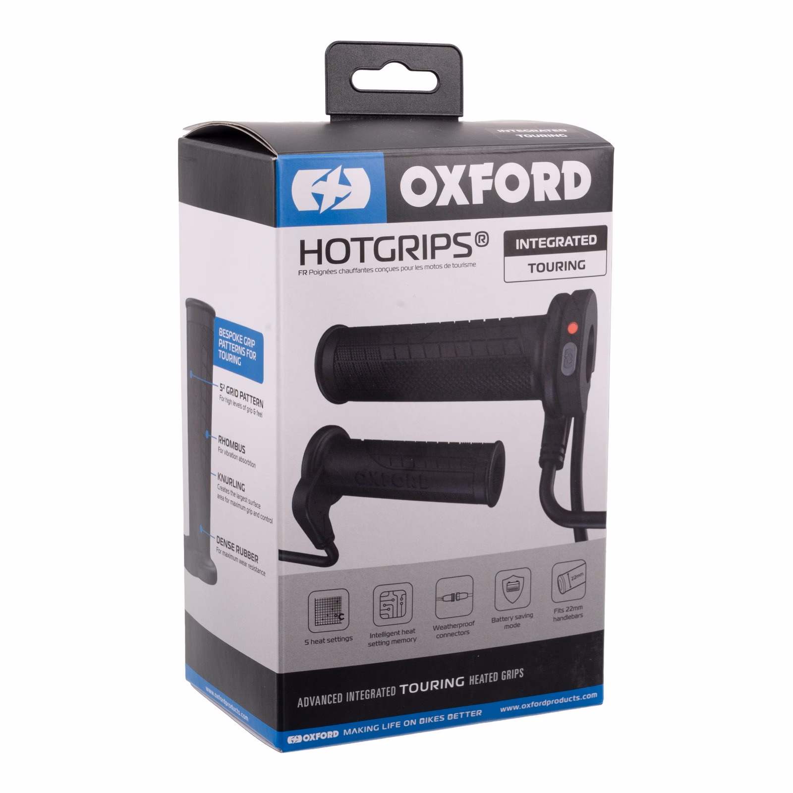 Oxford Hotgrips Advanced Integrated Touring - Image 1