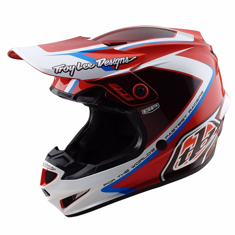 Troy Lee Designs GP Shutter Motocross Helmet Youth Red