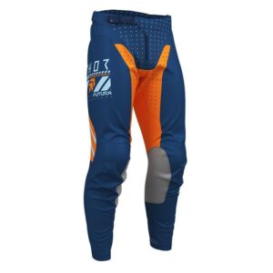 Thor MX Launchmode Futura Motocross Pants Navy/Orange - Image 2