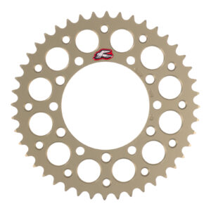 Renthal Sprocket Rear Hard Anodised 44T 44P-HA Ultralight - Image 1