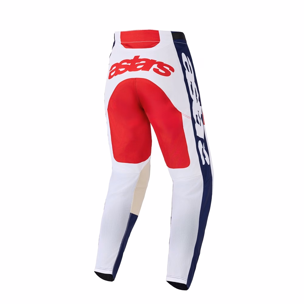 Alpinestars Racer Riway Motocross Pants White/Blue/Red