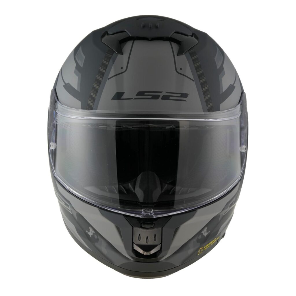 LS2 FF808 Stream II Shadow Road Helmet Matte Titanium / Grey