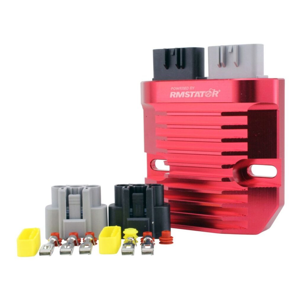 MOSFET Aluminium Regulator with Bypass Triumph Models