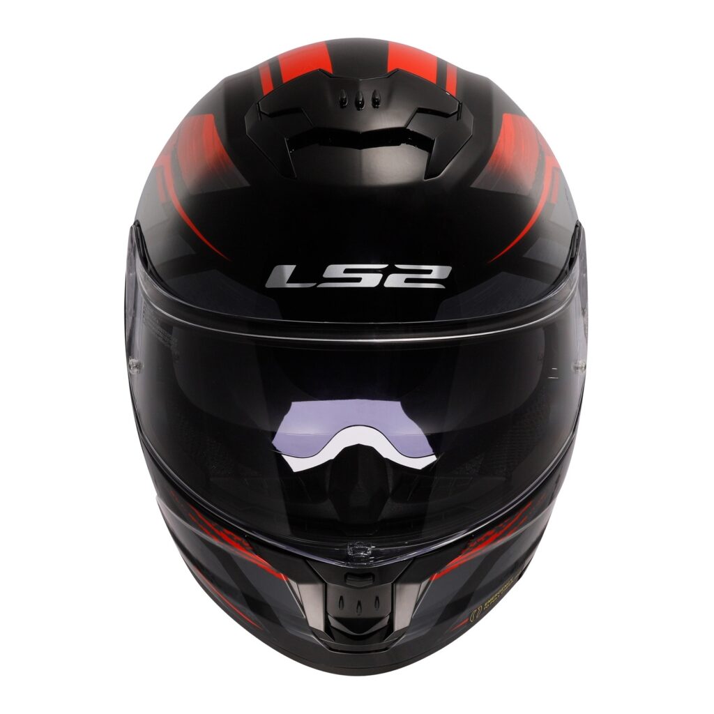 LS2 FF808 Stream II Fury Road Helmet Black / Red
