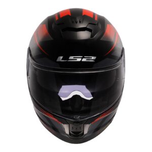 LS2 FF808 Stream II Fury Road Helmet Black / Red - Image 7