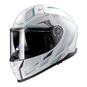 LS2 FF811 Vector II Alizer Road Helmet Matte White / Silver - Image 1