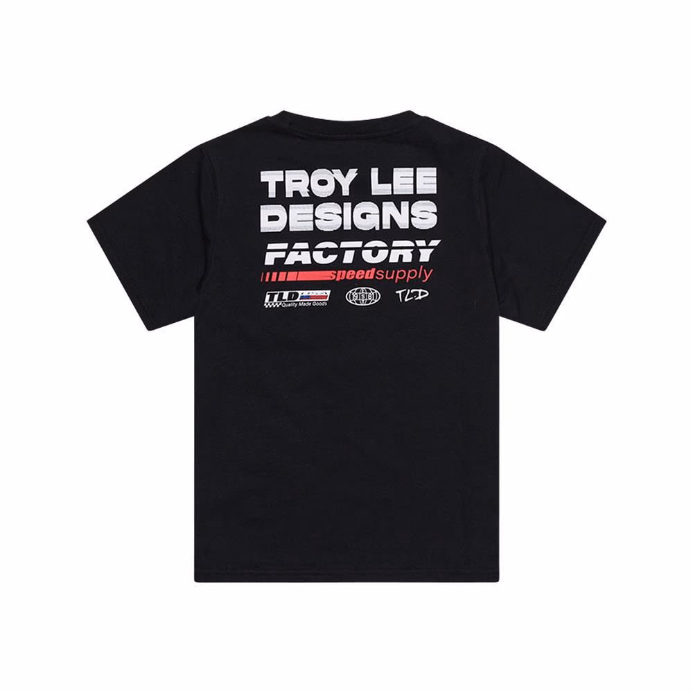 Troy Lee Designs Factory Tee Youth Black