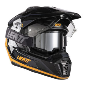 Leatt 7.5 ADV Helmet Kit - Black/Orange - Image 2