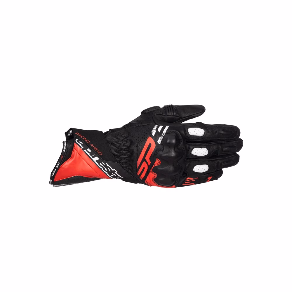 Alpinestars SP-3 Road Gloves Black/Bright Red/White