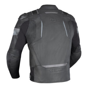 Oxford Cypher 1.0 Leather Road Jacket Stealth Black - Image 2