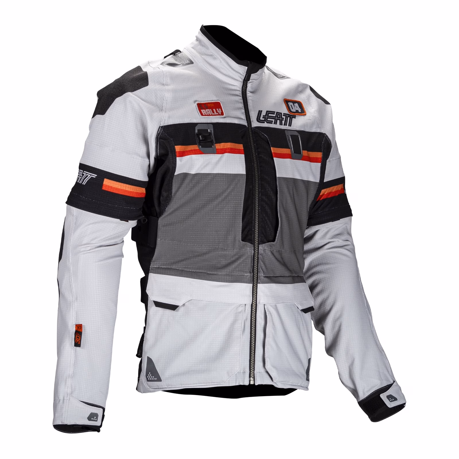 Leatt Rally 5.5 Adventure Jacket  Grey - Image 1