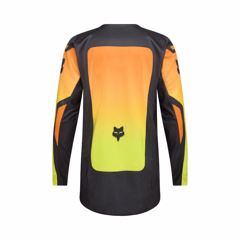 Fox 180 Shield Motocross Jersey Fluro Yellow