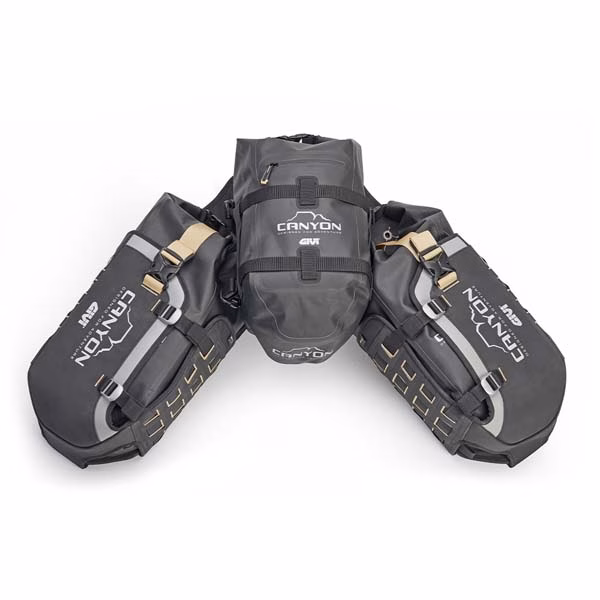 Givi Canyon Saddle Base System with 3 Bags