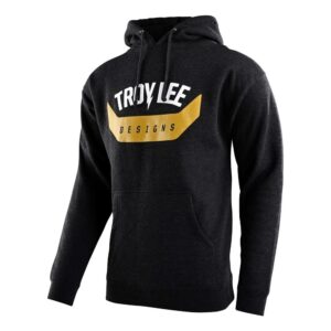 Troy Lee Designs Arc Pullover Hoodie Black Heather - Image 2