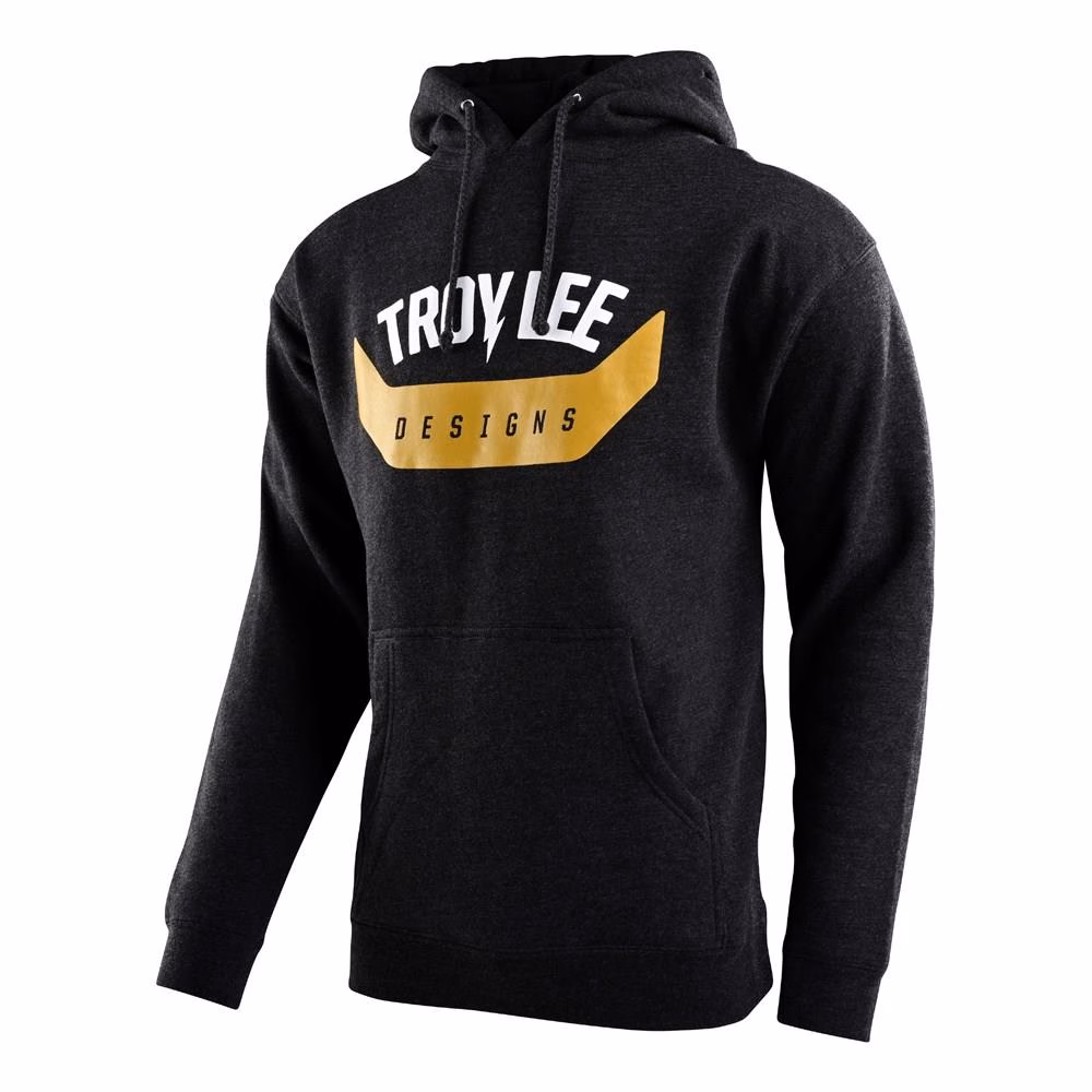 Troy Lee Designs Arc Pullover Hoodie Black Heather
