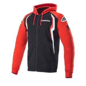 Alpinestars Honda Zip Hoodie Red/Black - Image 1