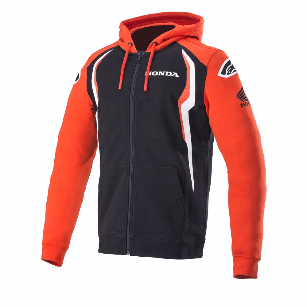Alpinestars Honda Zip Hoodie Red/Black