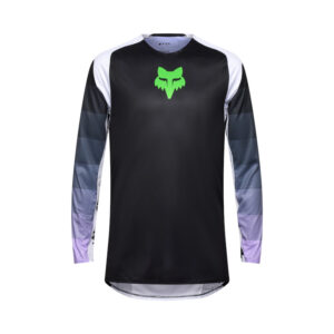 Fox Flexair Grid Motocross Jersey Black/Purple - Image 1