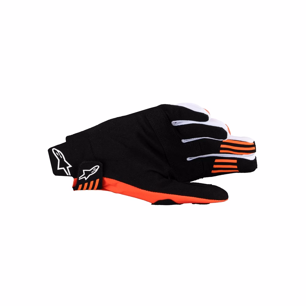 Alpinestars Techstar Motocross Gloves Black/Hot Orange