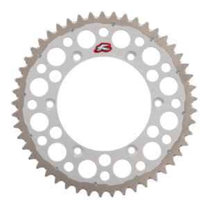 Renthal Sprocket Twinring Green 49T Bi-Metal Grooved PKD - Image 1