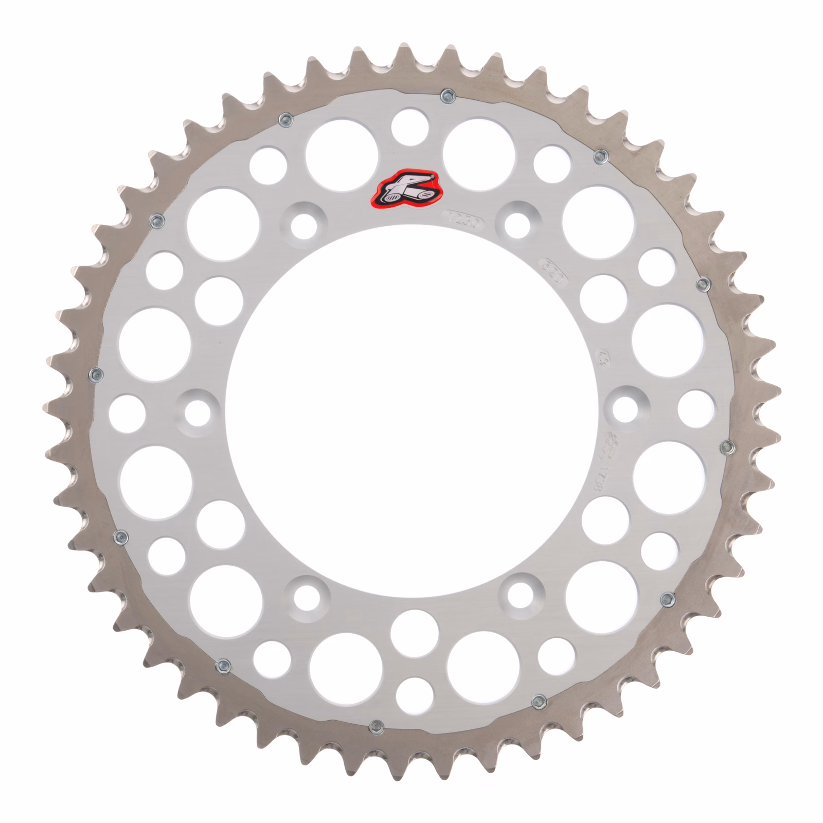 Renthal Sprocket Twinring Green 49T Bi-Metal Grooved PKD - Image 1