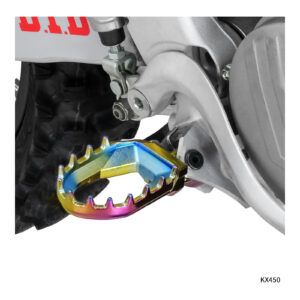Zeta Max Foot Pegs KX – Oilslick - Image 2