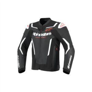 Alpinestars GP Force v2 Leather Jacket Black/White - Image 1