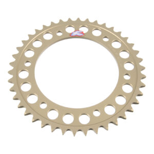 Renthal Sprocket Rear Silver 42T Alloy 7075 T6 Grooved Honda - Image 2
