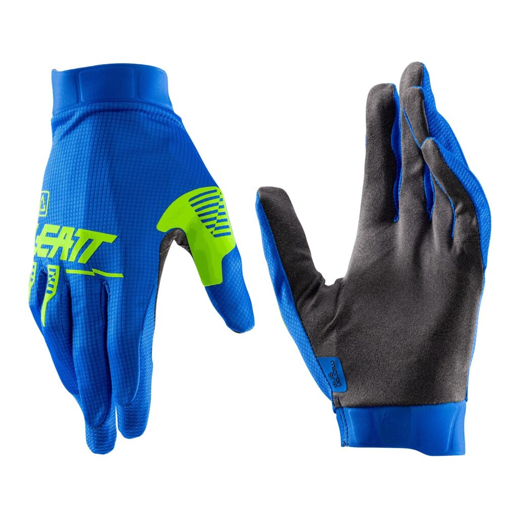 Leatt 1.5 GripR Motocross Gloves Blue