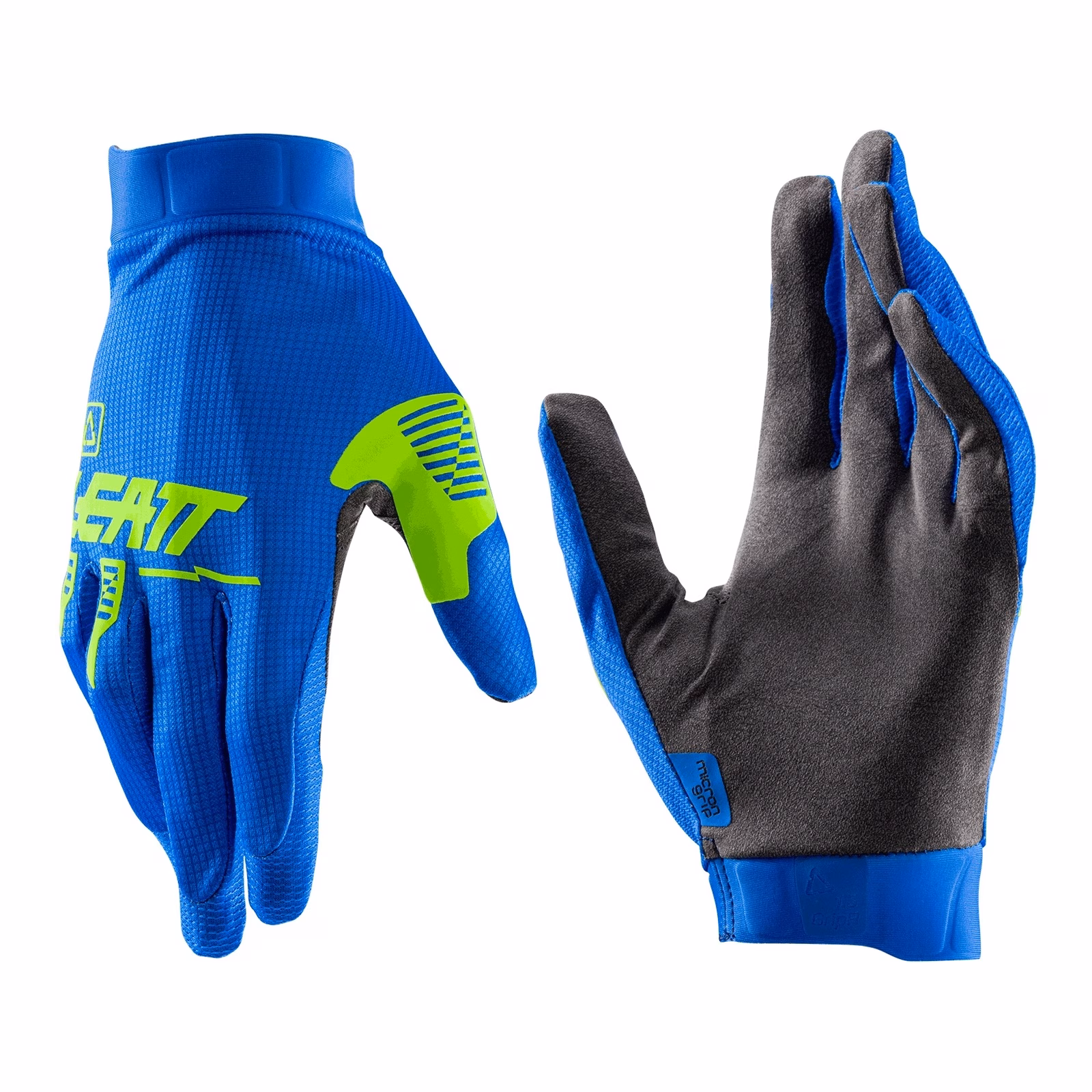 Leatt 1.5 GripR Motocross Gloves Blue - Image 1