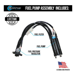 Quantum In-Tank EFI OEM Replacement Fuel Pump with Assembly - Image 2
