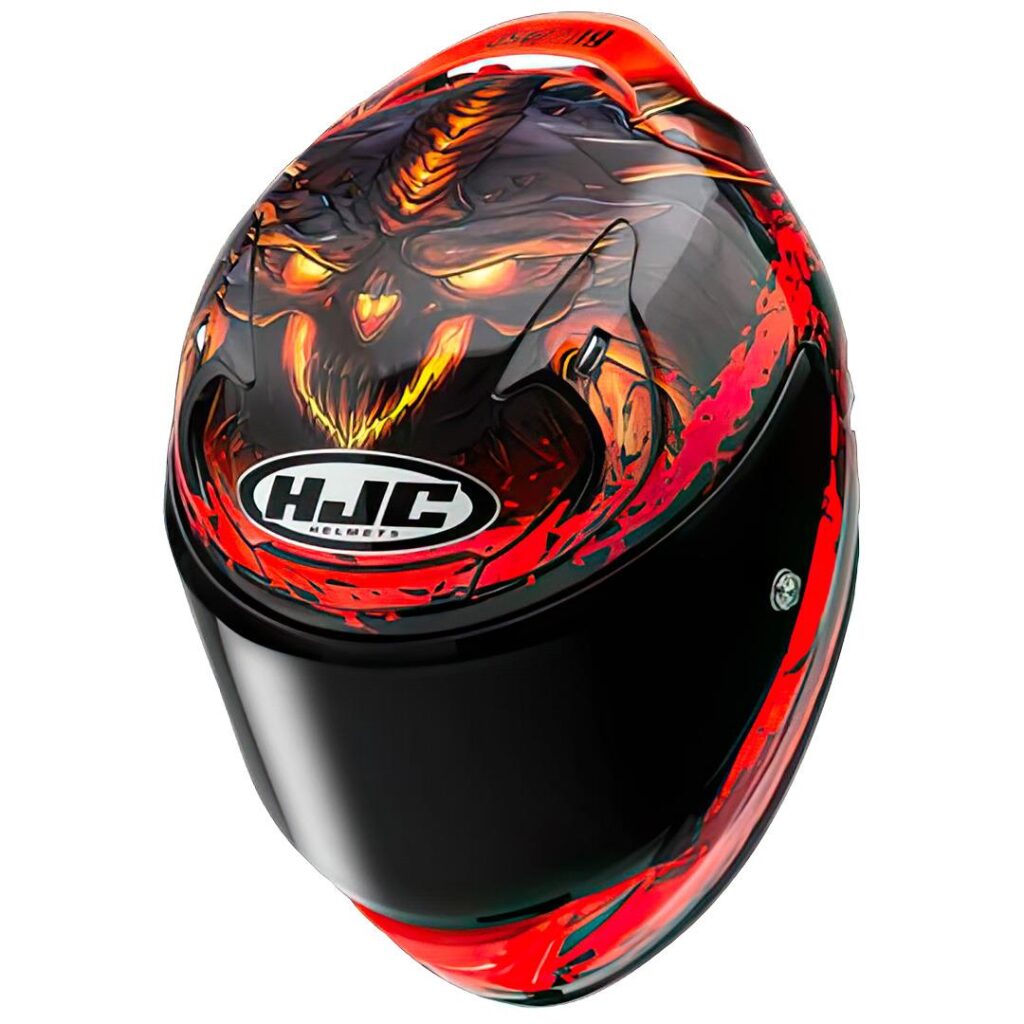 HJC RPHA12 Diablo Blizzard MC1 Road Helmet