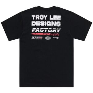 Troy Lee Designs Factory Tee Black - Image 2