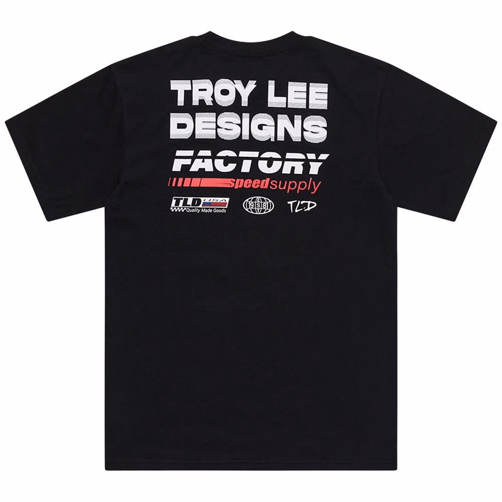 Troy Lee Designs Factory Tee Black