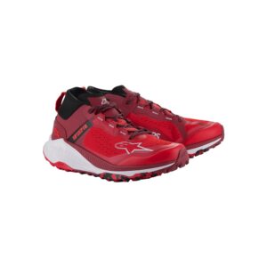 Alpinestars Meta XR v2 Shoes Bright Red/Dark Red/White - Image 1