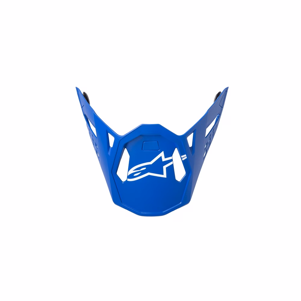 Alpinestars S-M10 Visor Flood Metallic Blue/Medium Blue/Black Carbon Matte/Gloss
