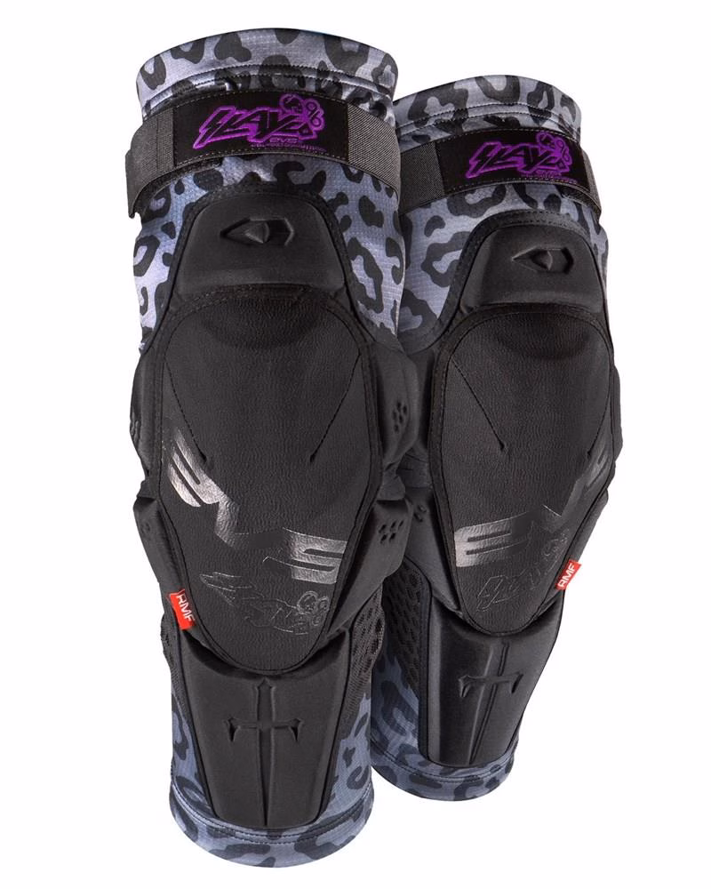 EVS SLAYCO 96 Knee Guards Ghost Leopard
