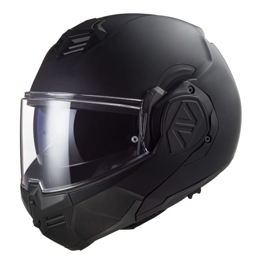 LS2 FF906 Advant Flip Front Helmet Black