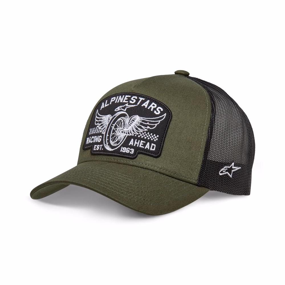 Alpinestars Heritage Patch Trucker Hat Military/Black