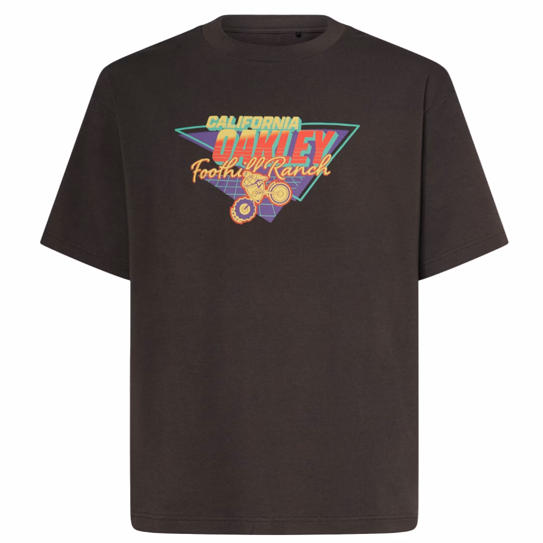 Oakley New Retro 8-Bit Tee Shadow Black - Image 1