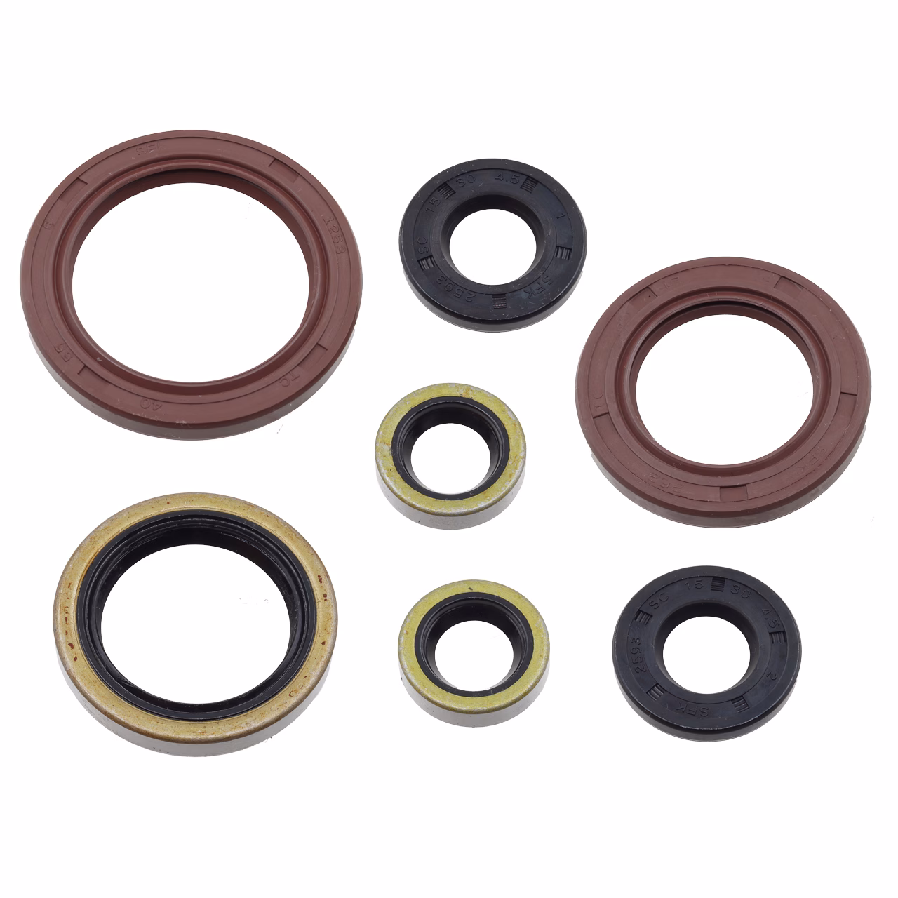 ENGINE OIL SEAL SET PSYCHIC GAS GAS HUSQVARNA KTM - Image 1