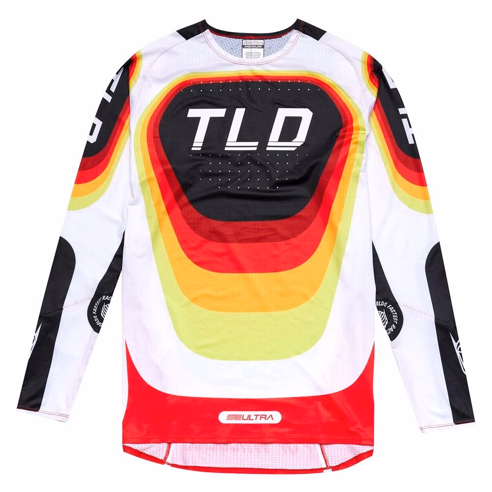 Troy Lee Designs SE Ultra Reverb Motocross Jersey Red / White