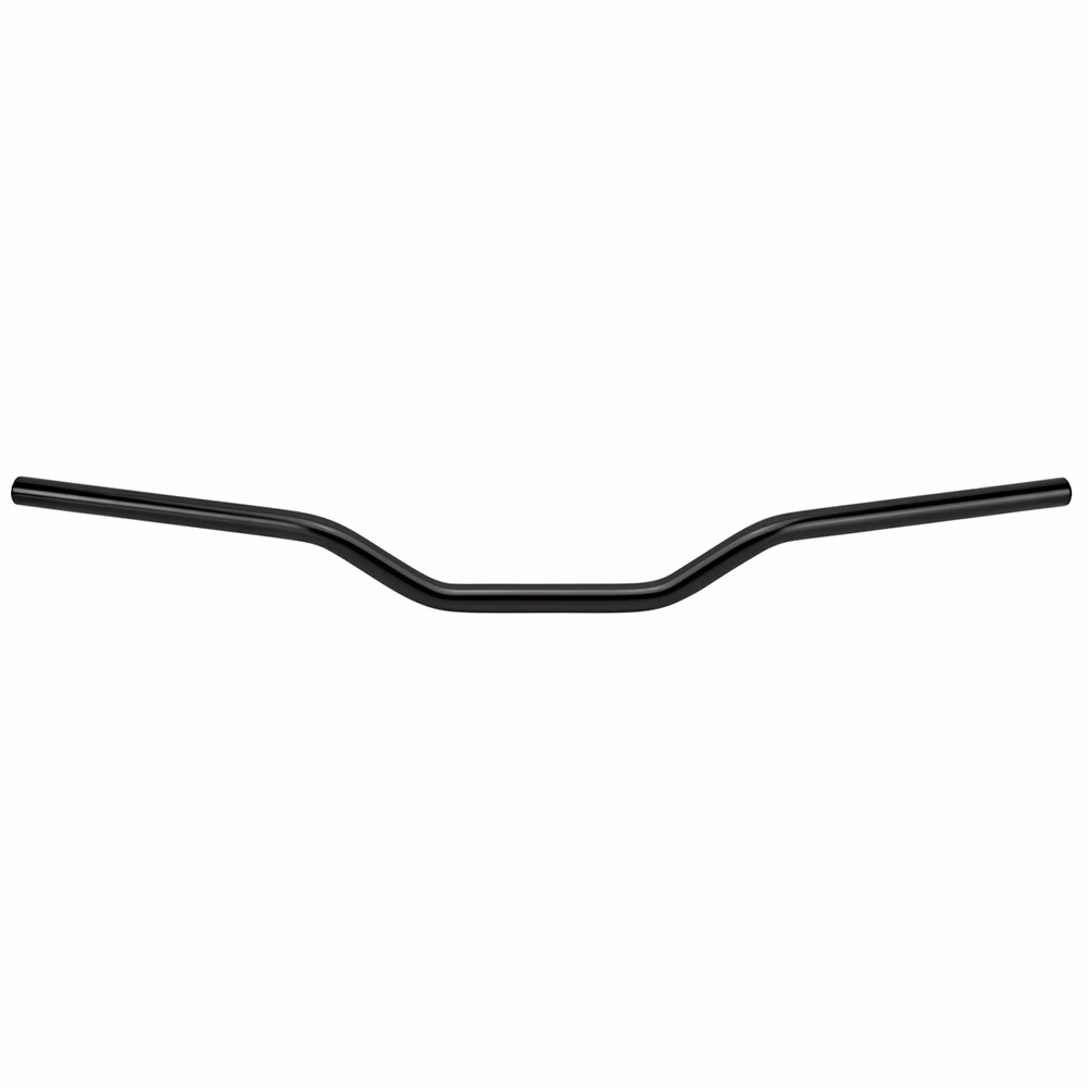 BILTWELL TRACKER MID BAR 7/8" SMOOTH [BLACK] 7/8"