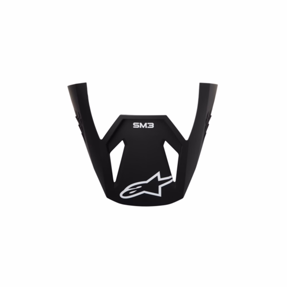 Alpinestars S-M3 Solid Visor Black Matte