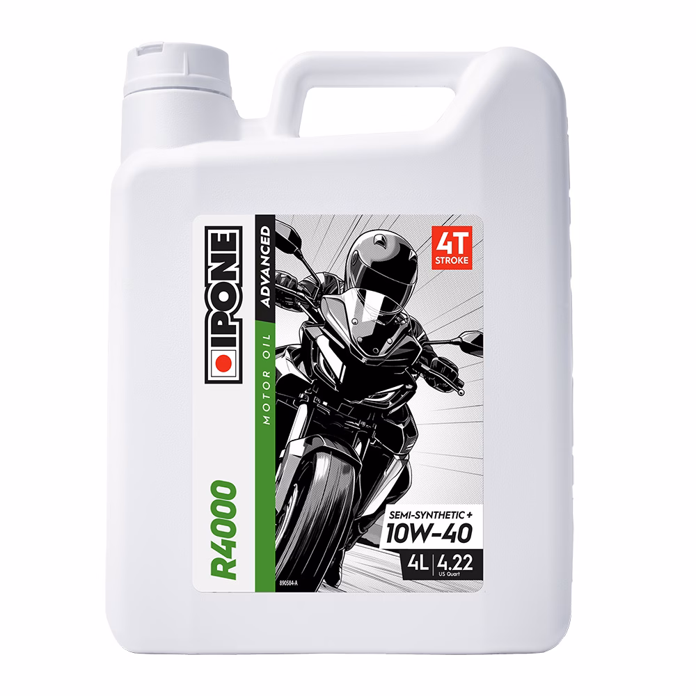 IPONE 10W40 4L R4000 Semi Synthetic Plus Ester Oil